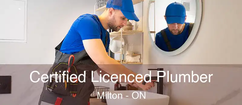  Certified Licenced Plumber Milton - ON