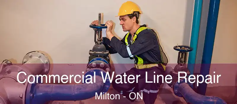  Commercial Water Line Repair Milton - ON