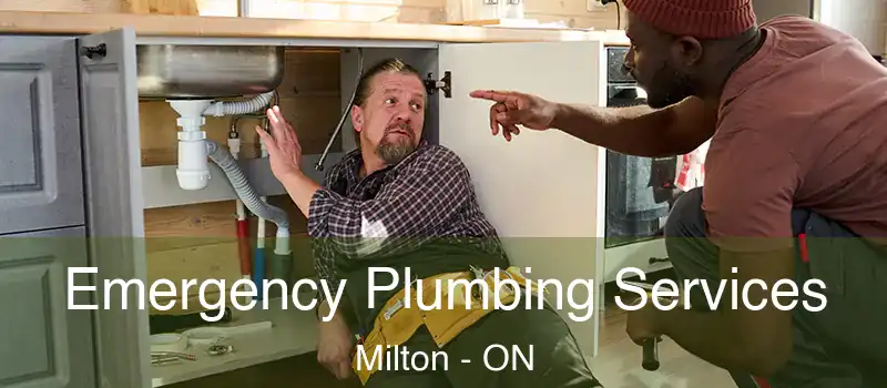  Emergency Plumbing Services Milton - ON
