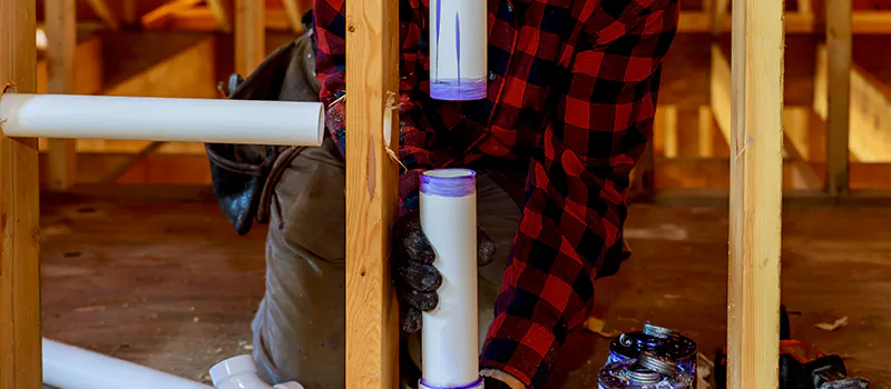 Process of Rough In Plumbing in Milton, Ontario