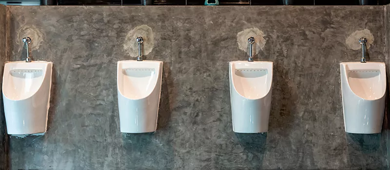 Wall-Mounted Urinal Installation in Milton, Ontario