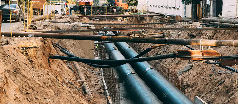 Underground Drainage Pipe Replacement in Milton, ON