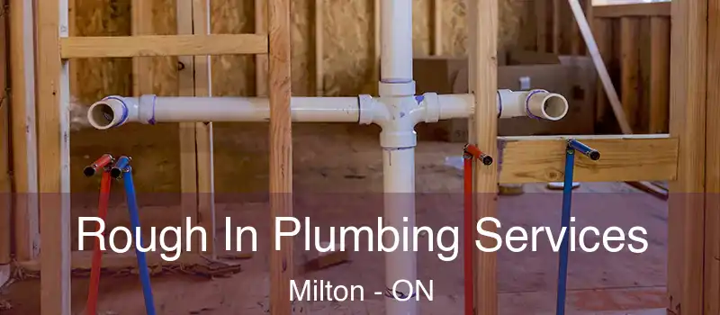  Rough In Plumbing Services Milton - ON